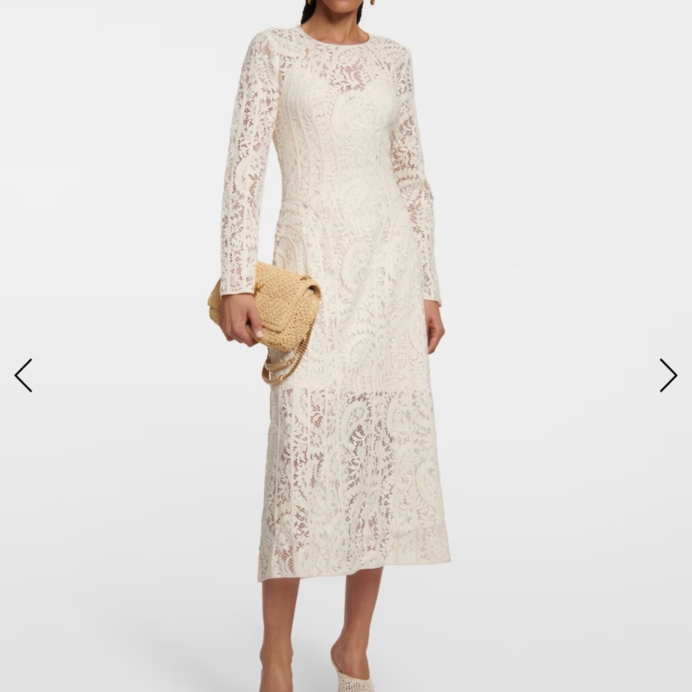NWT ZIMMERMANN Devi Lace Panelled Dress size 4 (US10-12)